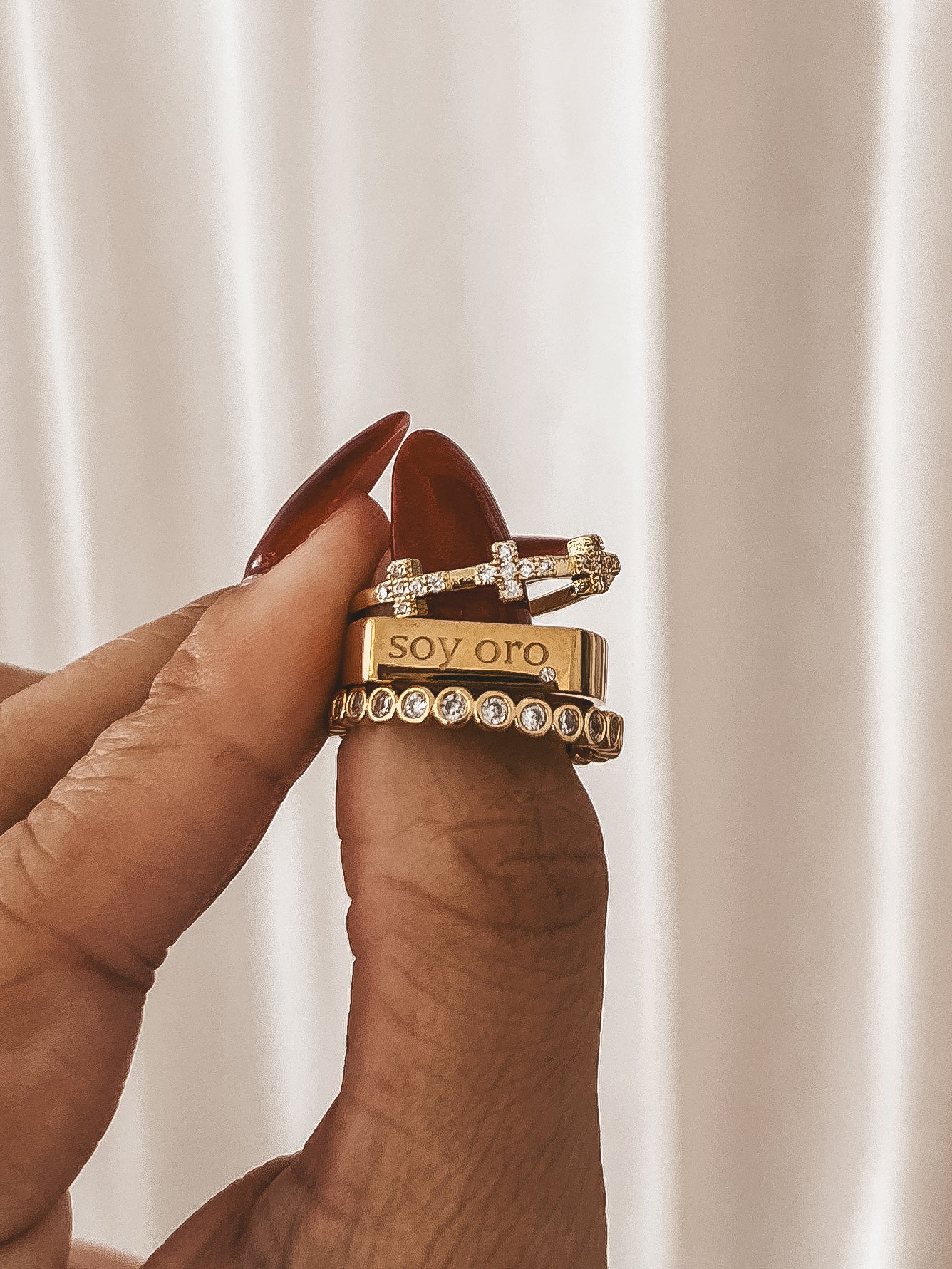 Soy Oro - Anillo de Oro Plano
