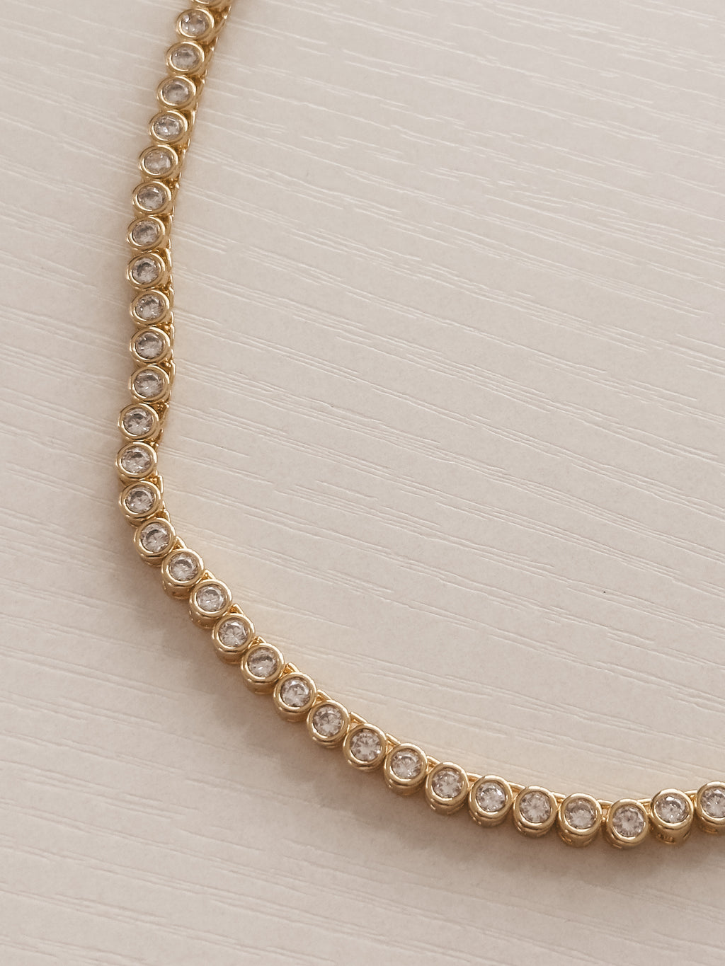 Jordyn Iced Bubble Tennis Necklace - Pre Order