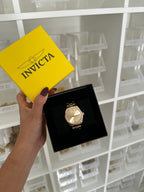 INVICTA - Specialty Quartz Gold Dial Ladies Watch