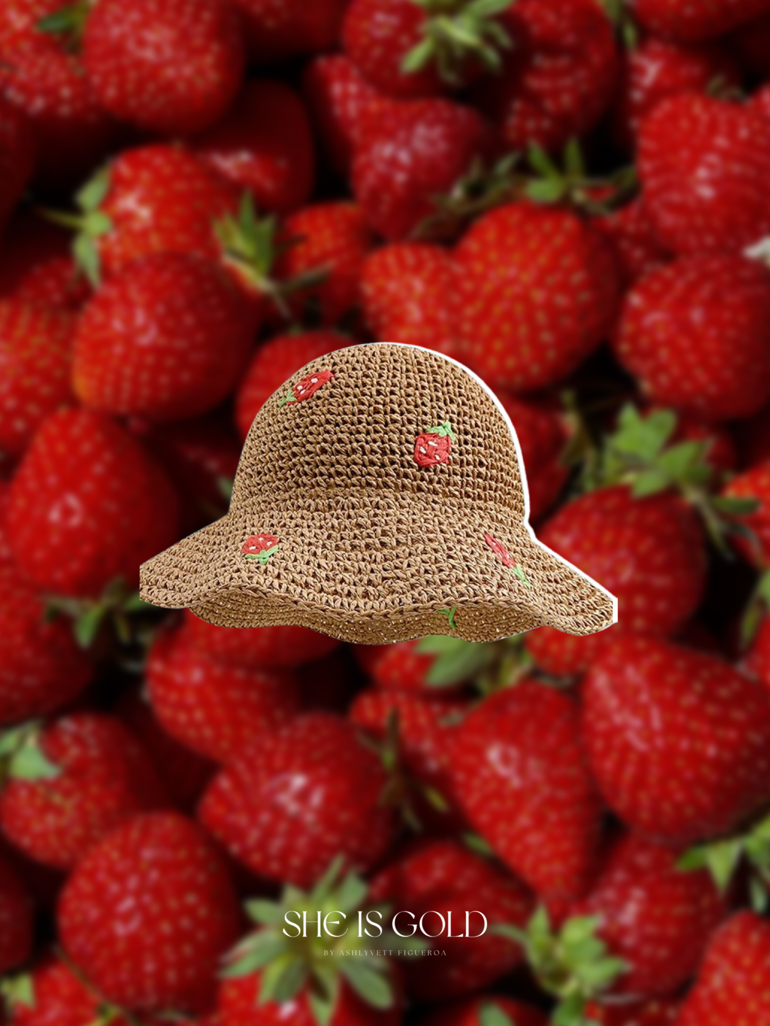Strawberry Beach Hat
