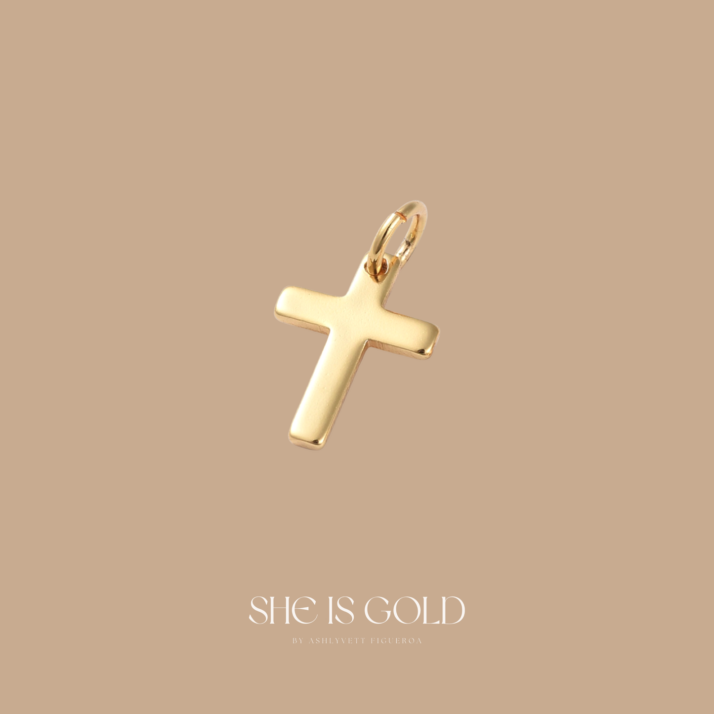 Dainty Cross Charm