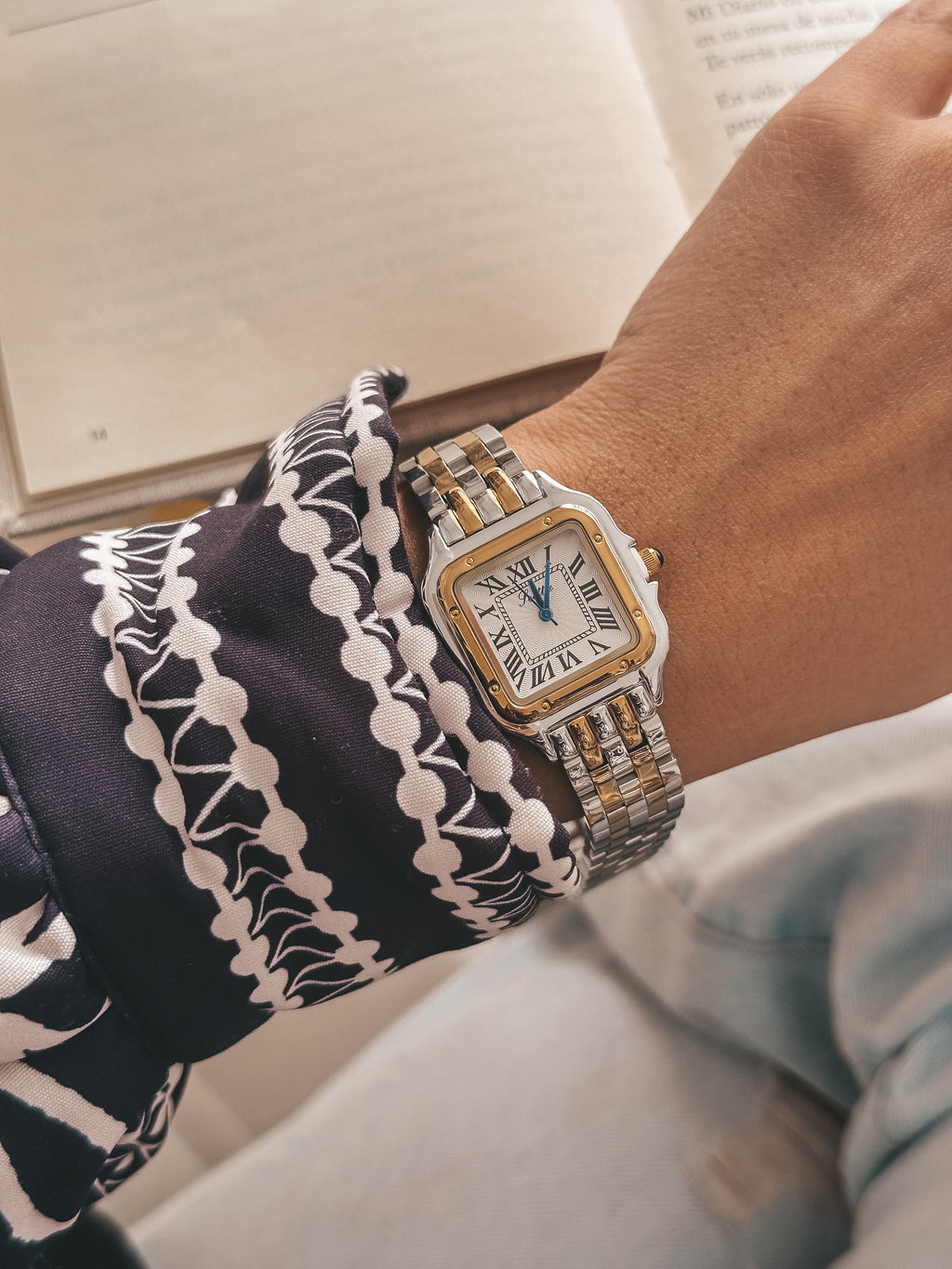 Classy Watch Two Tone