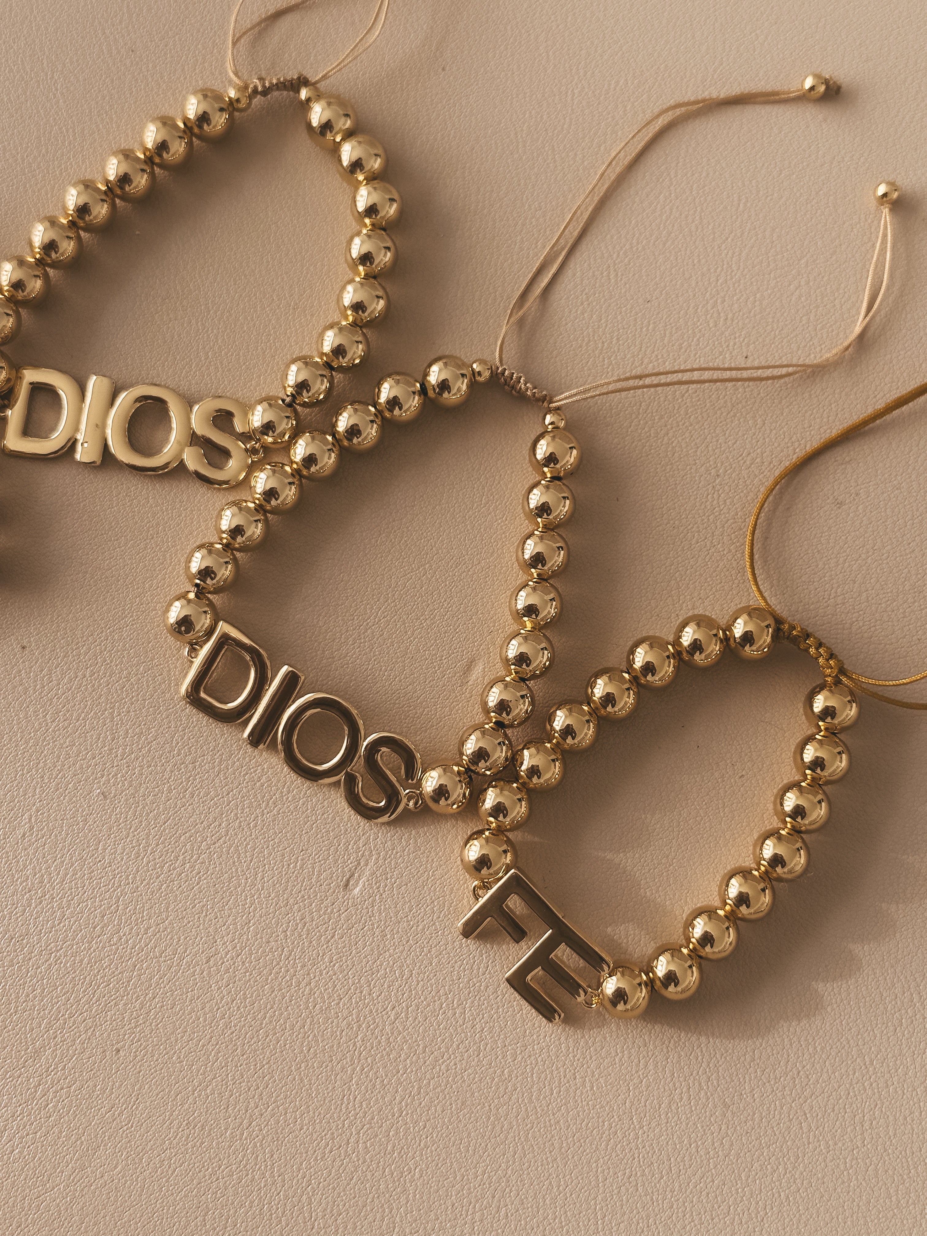 Dios + Fe Bracelets - Sold Individually