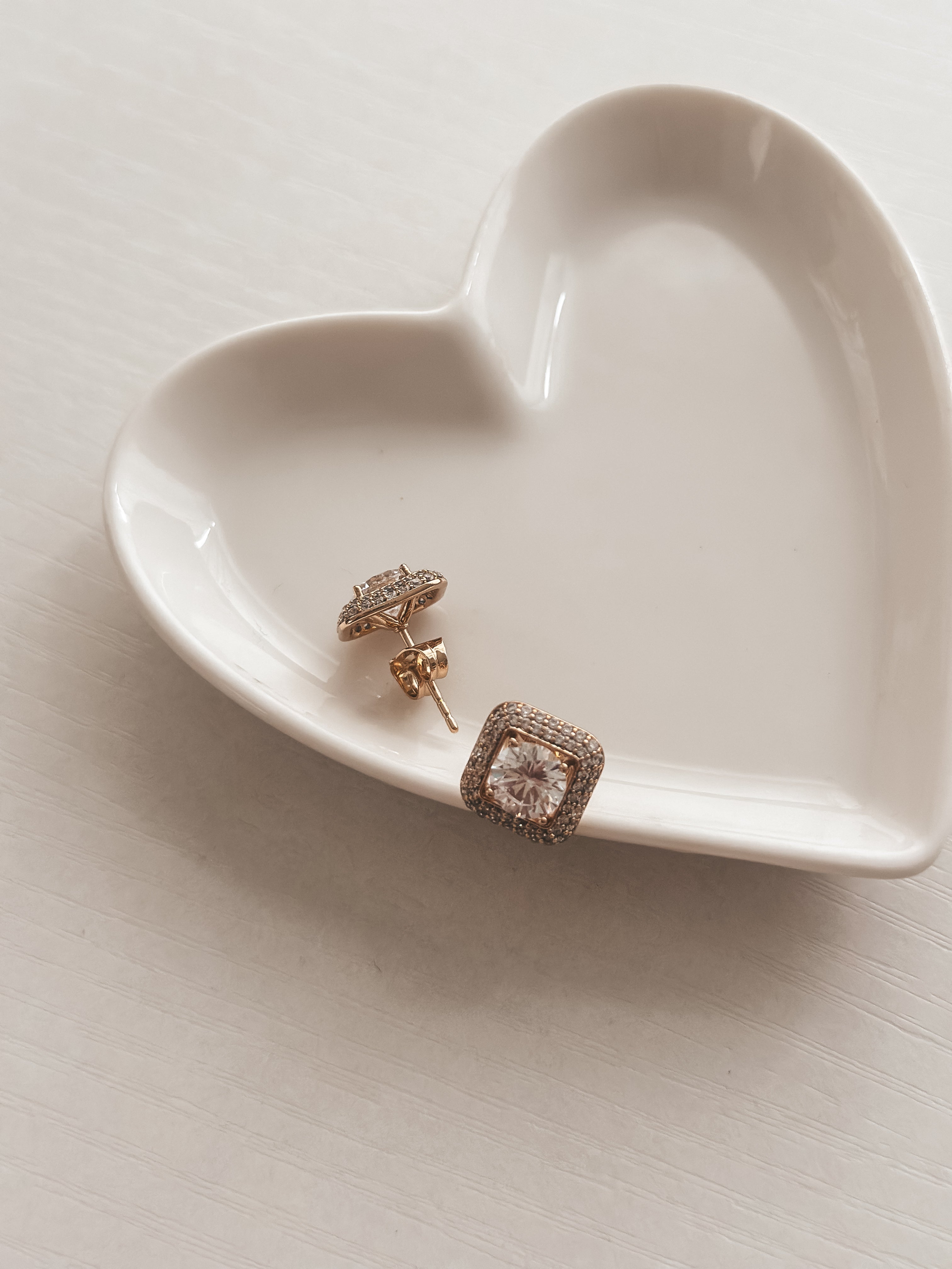 Diamond Studs - Rose Gold