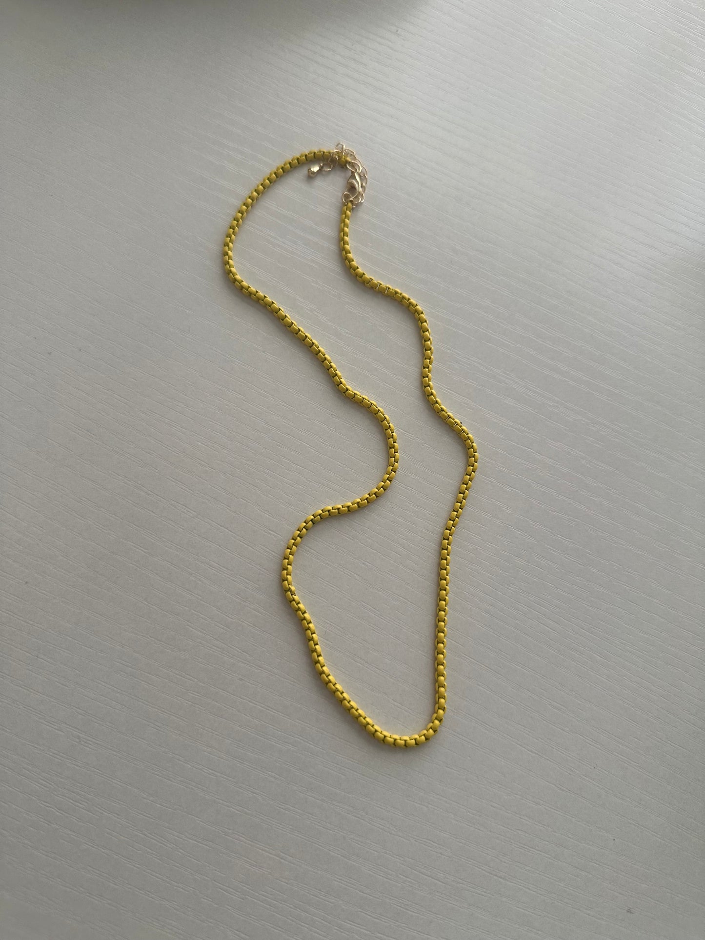 Yellow Necklace