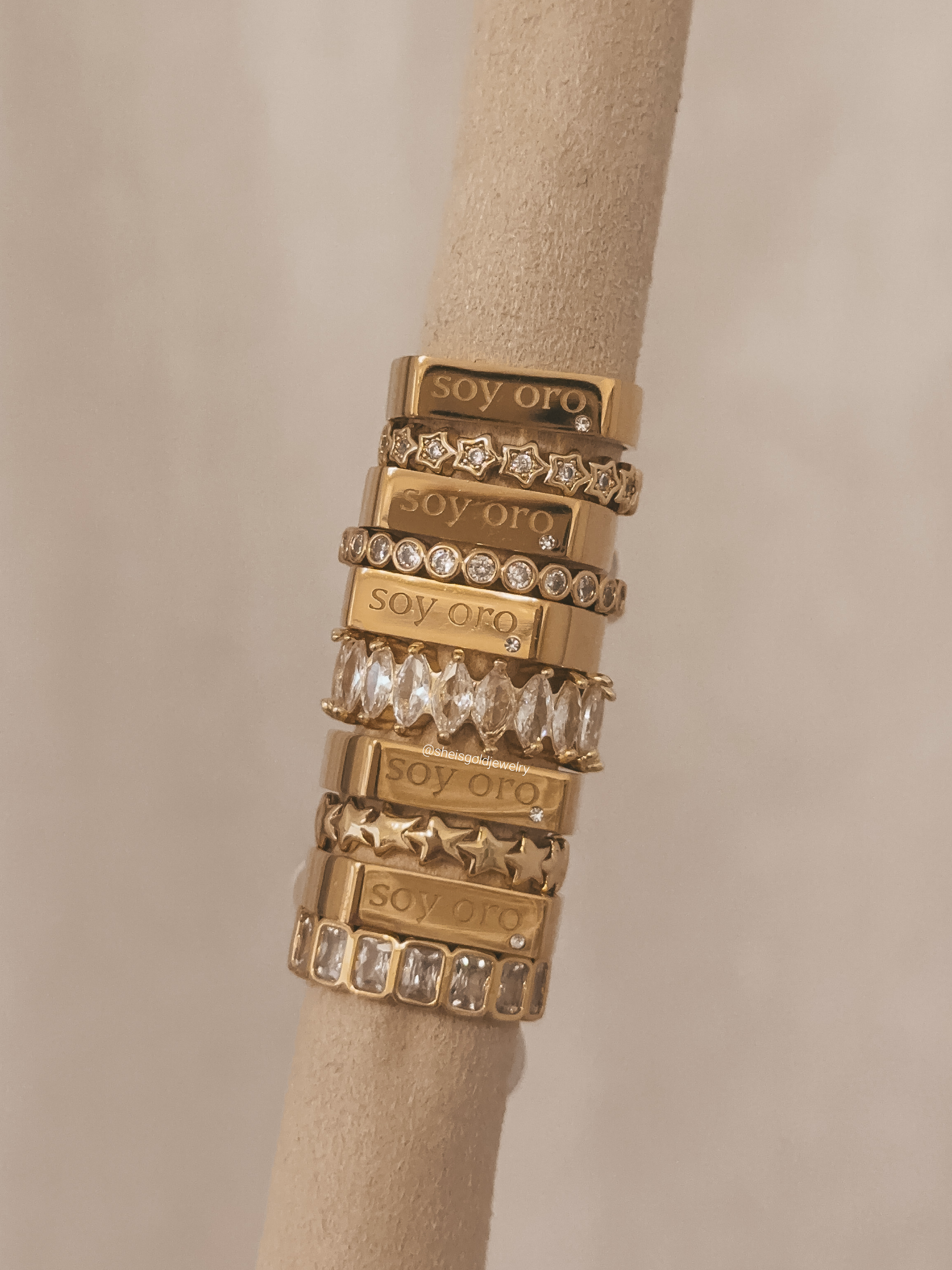 Soy Oro - Anillo de Oro Plano
