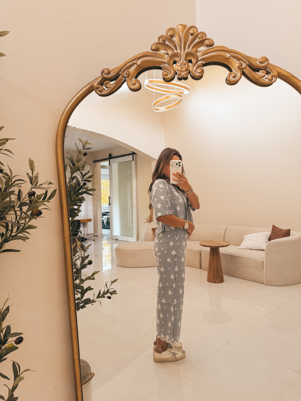 Flowers Capri Set