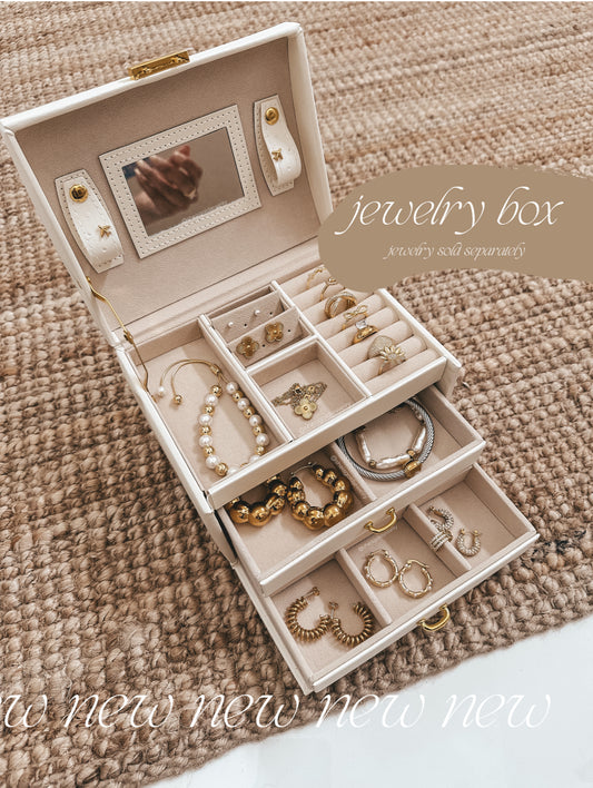 Jewelry Box - Silk White