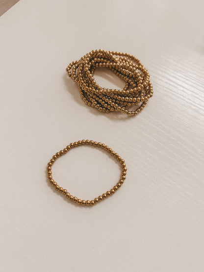 Pulsera con cuentas de hematita - Se vende individualmente