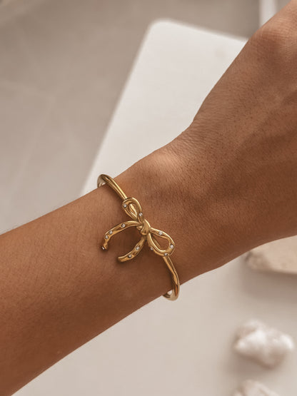 Rosaura Bow Bangle