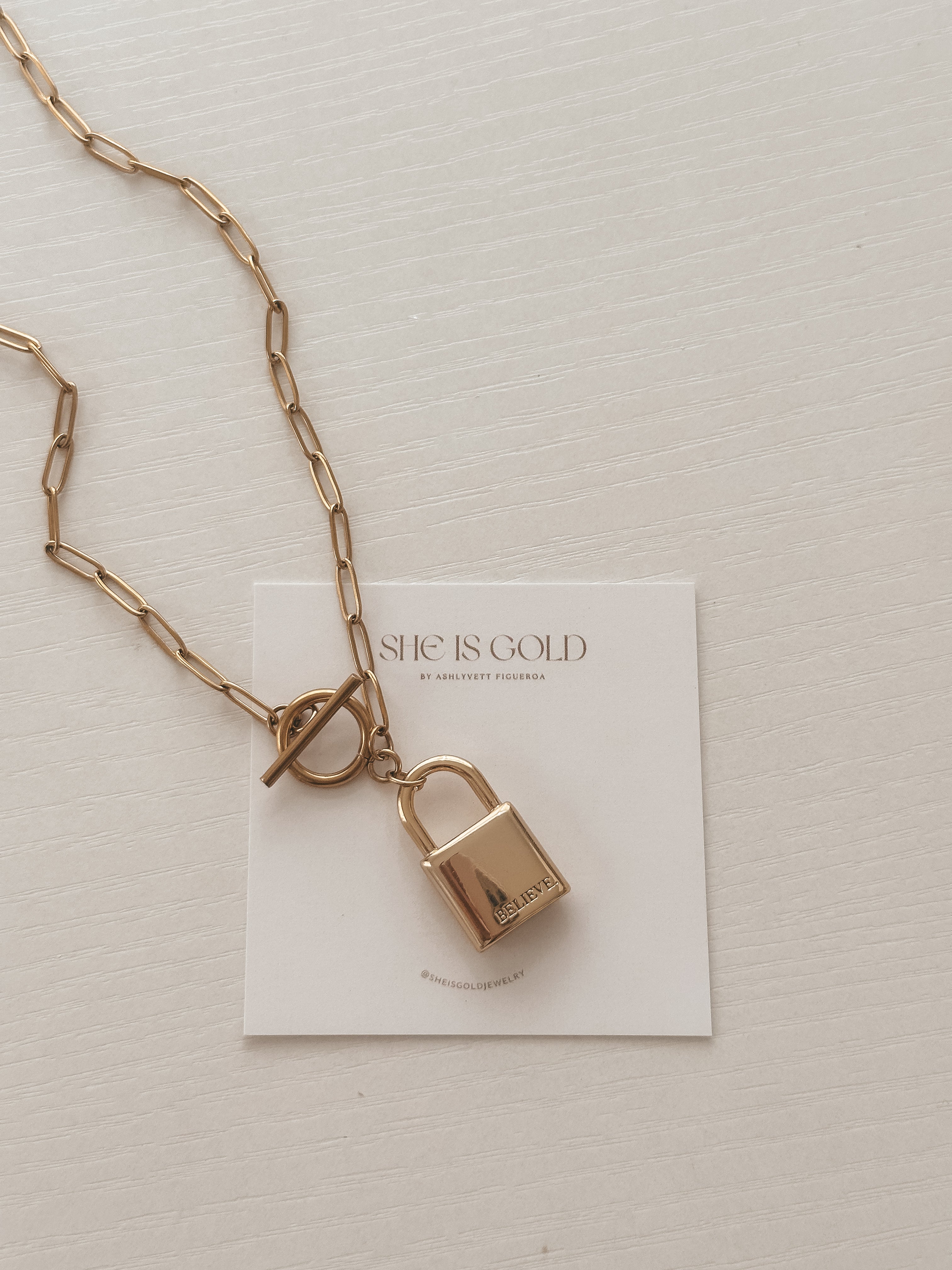 Just Believe Necklace