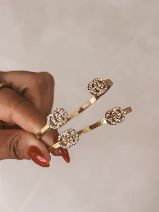 Golden G Bangle