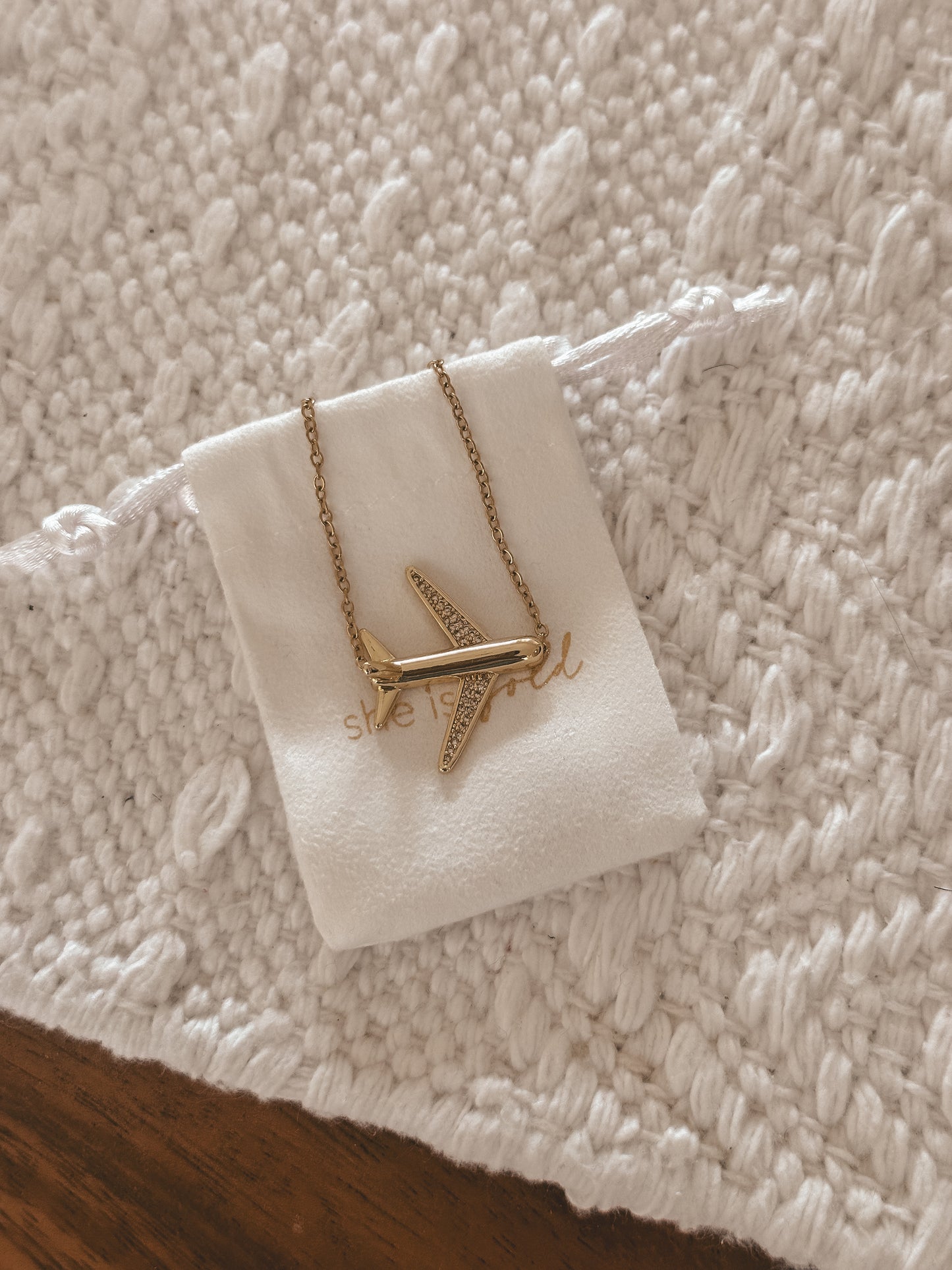 Plane Necklace