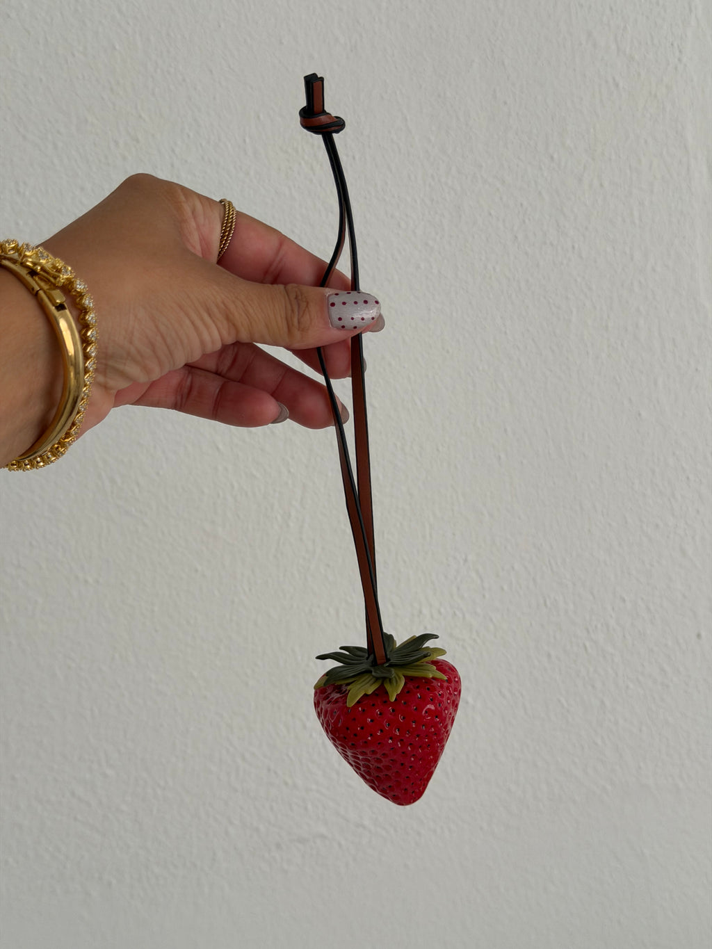 Strawberry Bag Charm