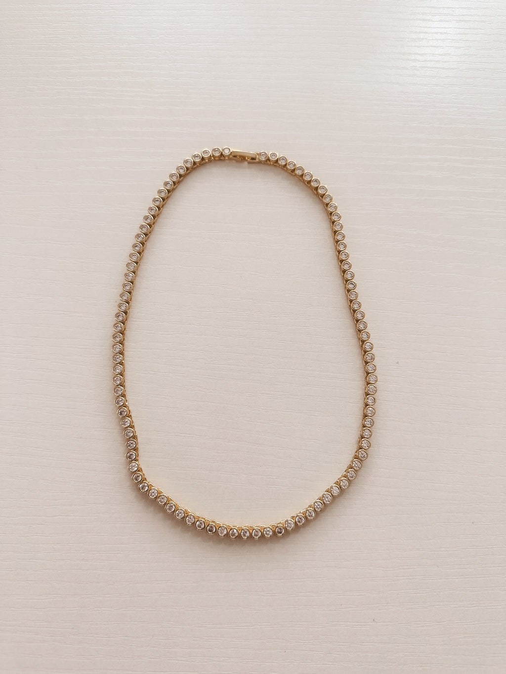 Jordyn Iced Bubble Tennis Necklace - Pre Order