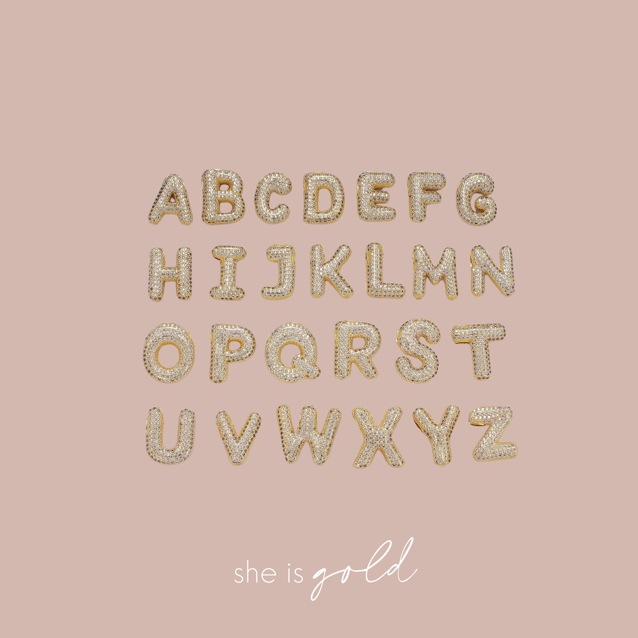 Bubble Initial Necklace | 𝑷𝒓𝒆-𝒐𝒓𝒅𝒆𝒓