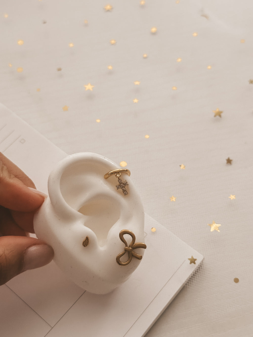 Mia Cross Ear Cuff
