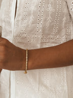 Amaura Heart Tennis Bracelet