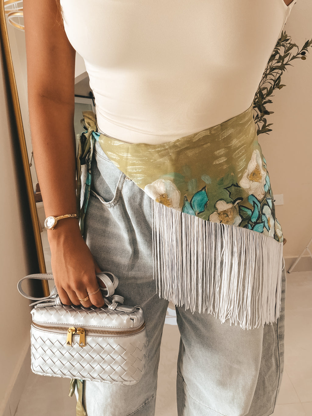 Vacay Fringed Waist Bandana
