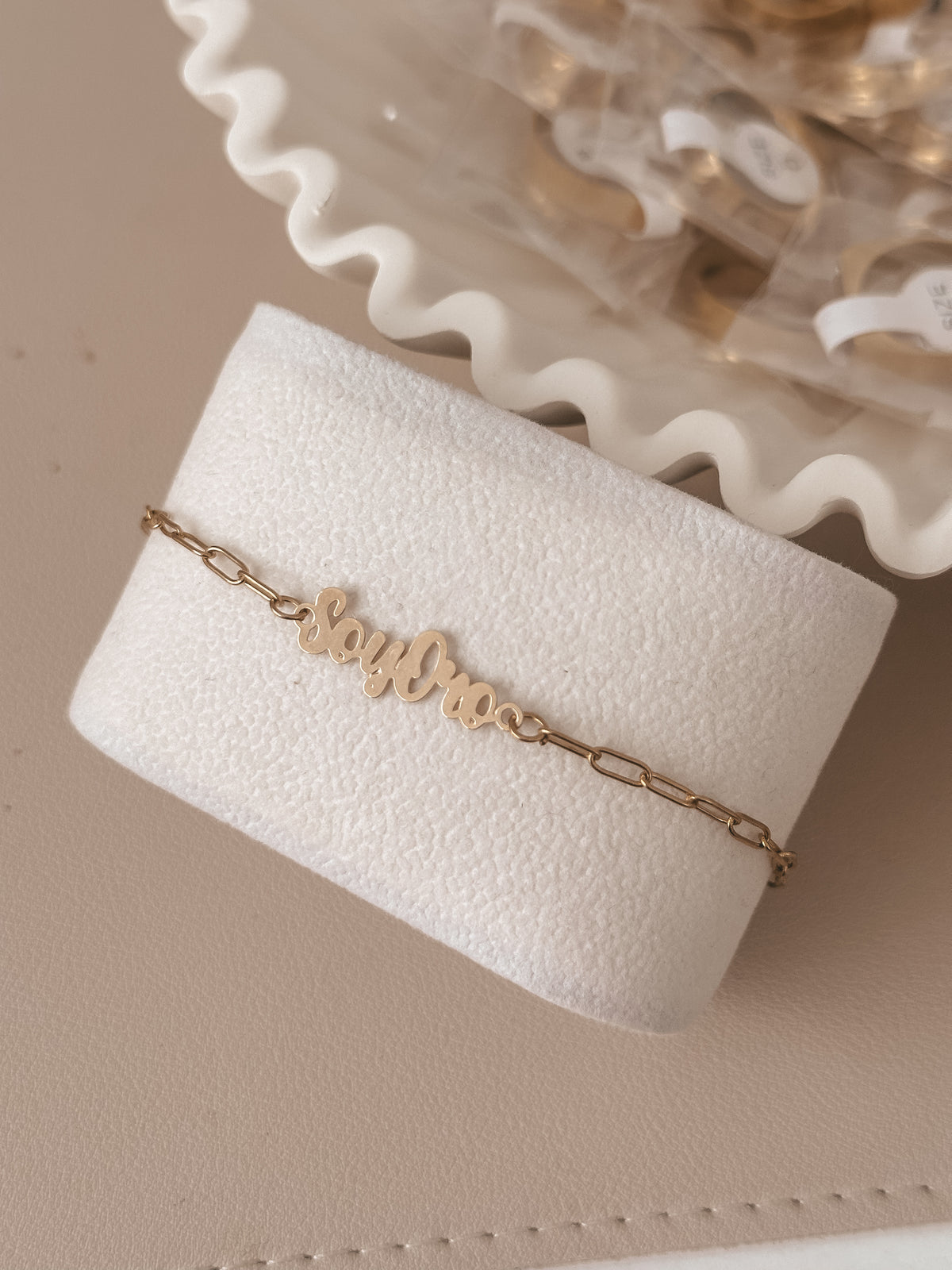 Soy Oro Clip Bracelet
