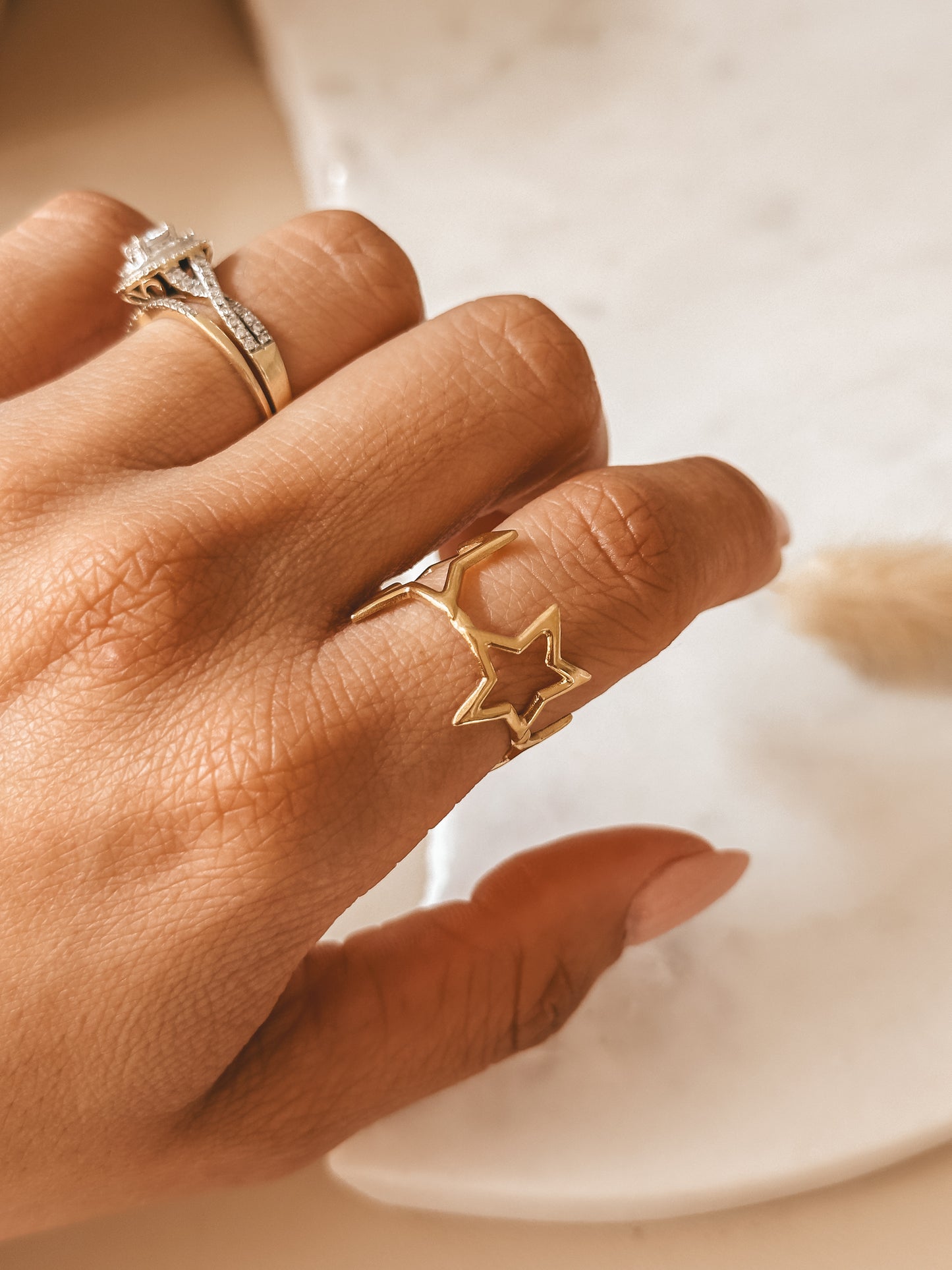 Lainey Star Ring