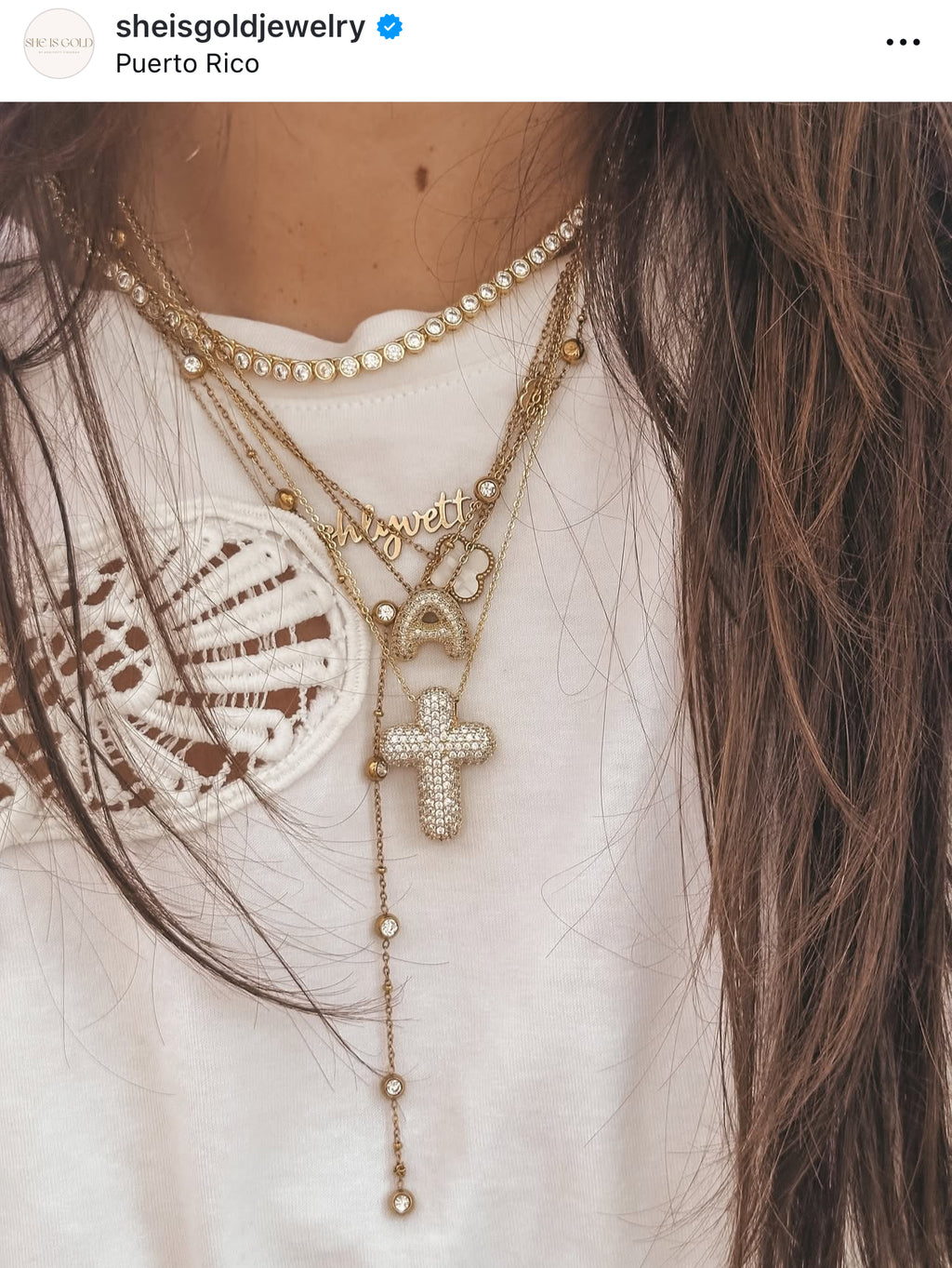 Jordyn Iced Bubble Tennis Necklace - Pre Order