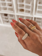 Diamond Dome Ring