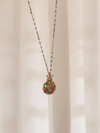 Happy LadyBug Necklace
