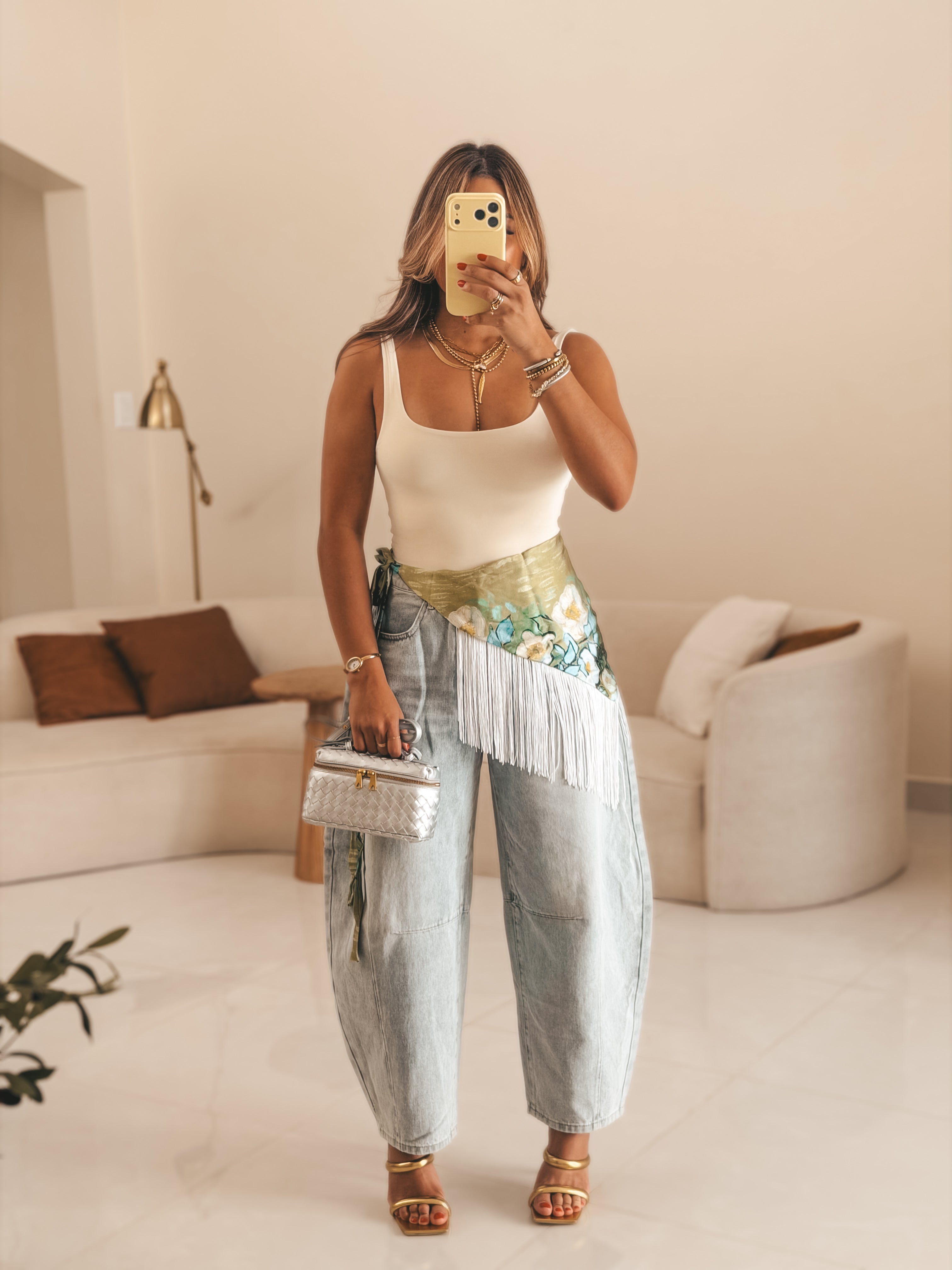 Vacay Fringed Waist Bandana