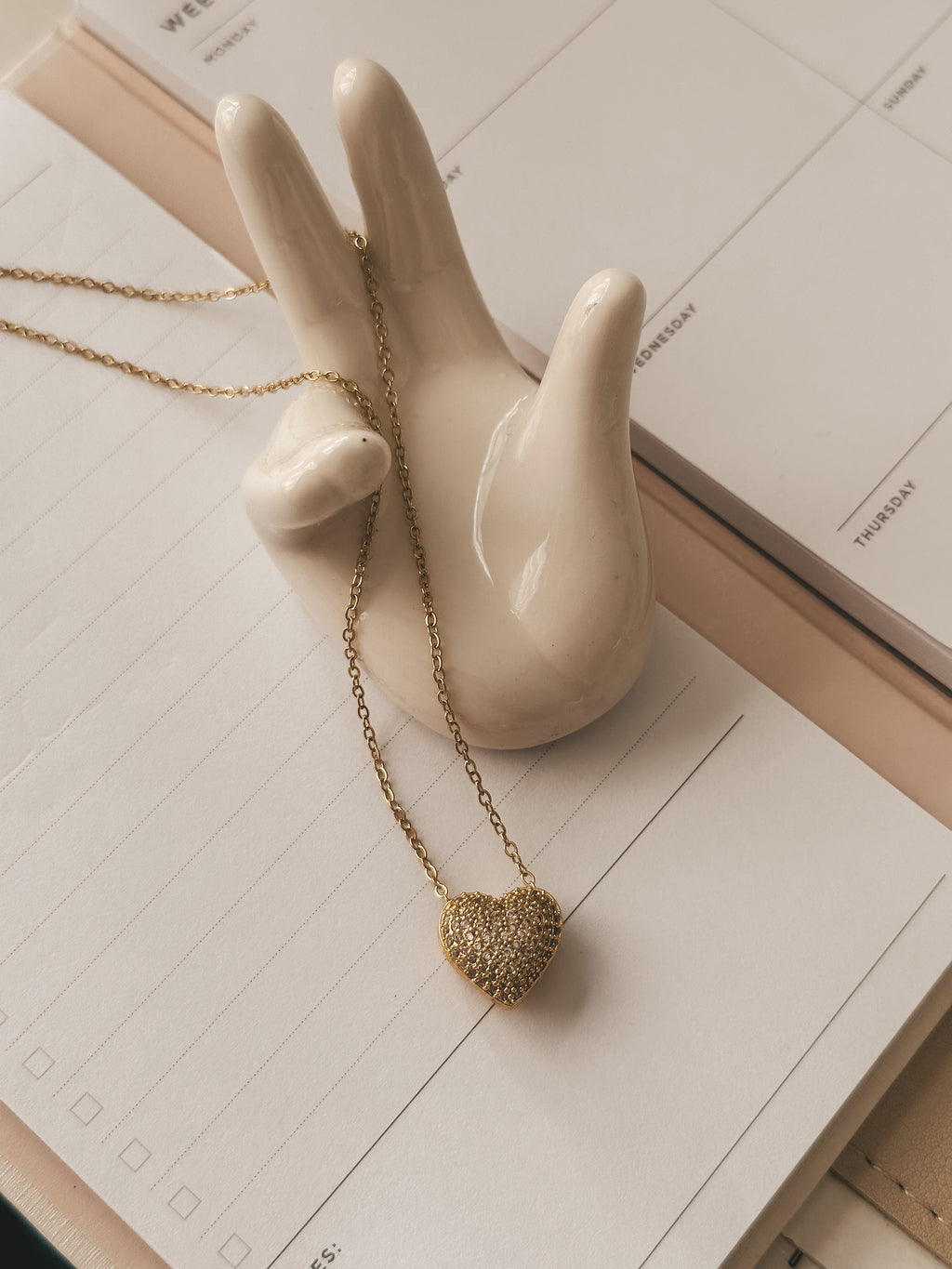 Martha Heart Necklace