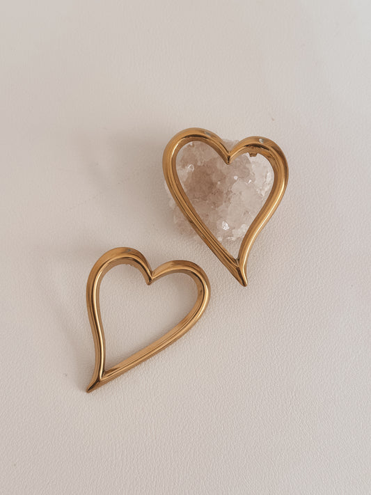 Kany Heart Studs