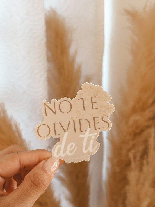 No te olvides de ti - Sticker