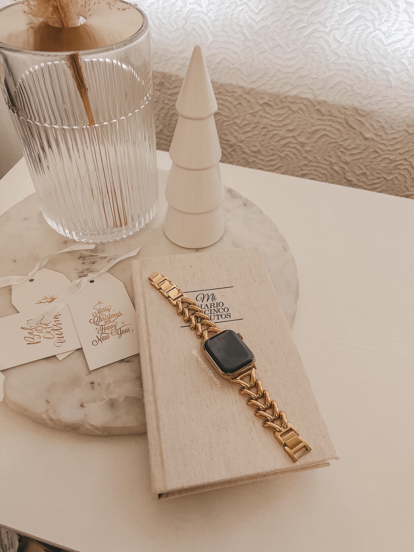 India Golden Apple Watch Band