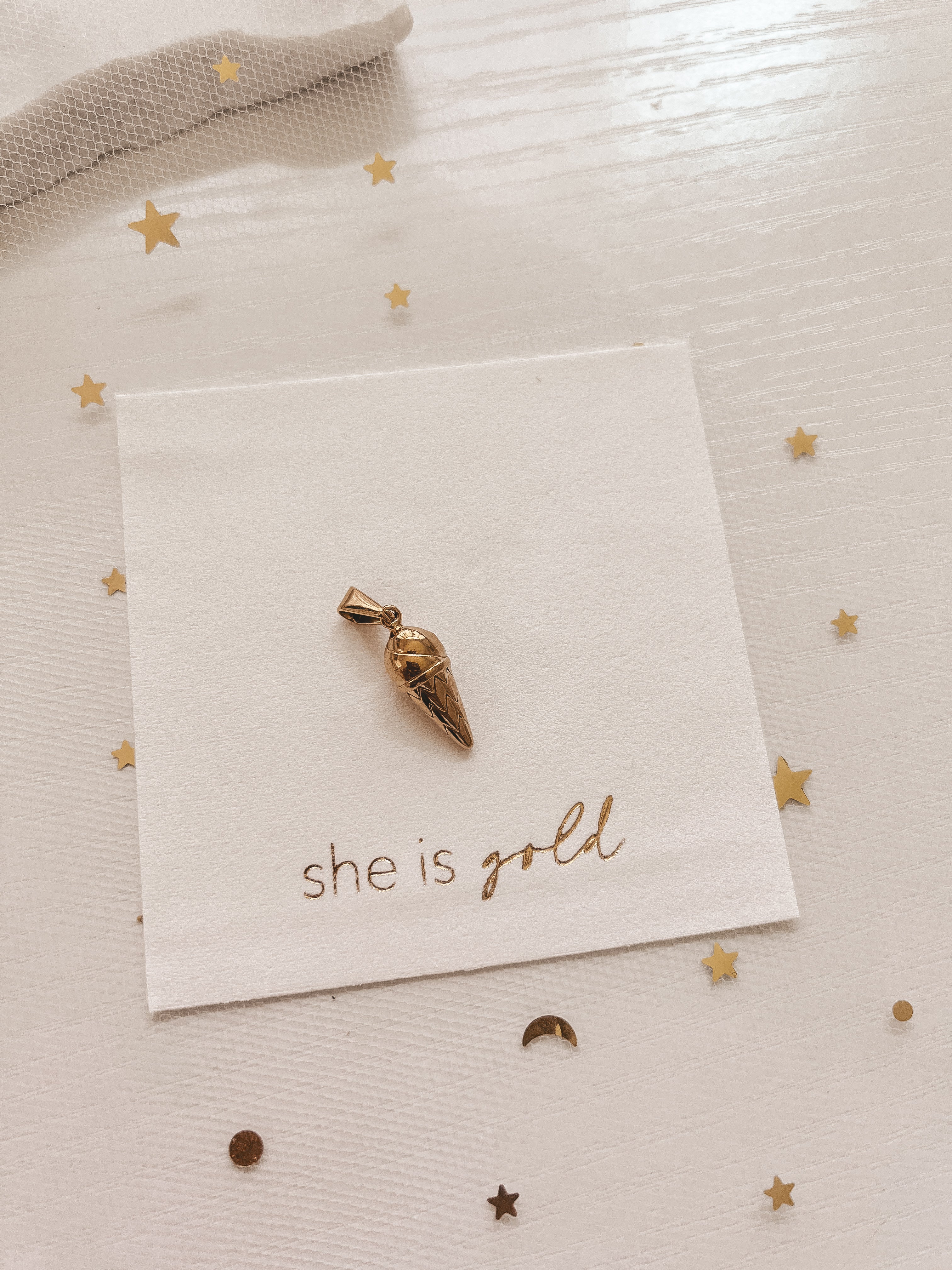 Ice Cream Cone Charm