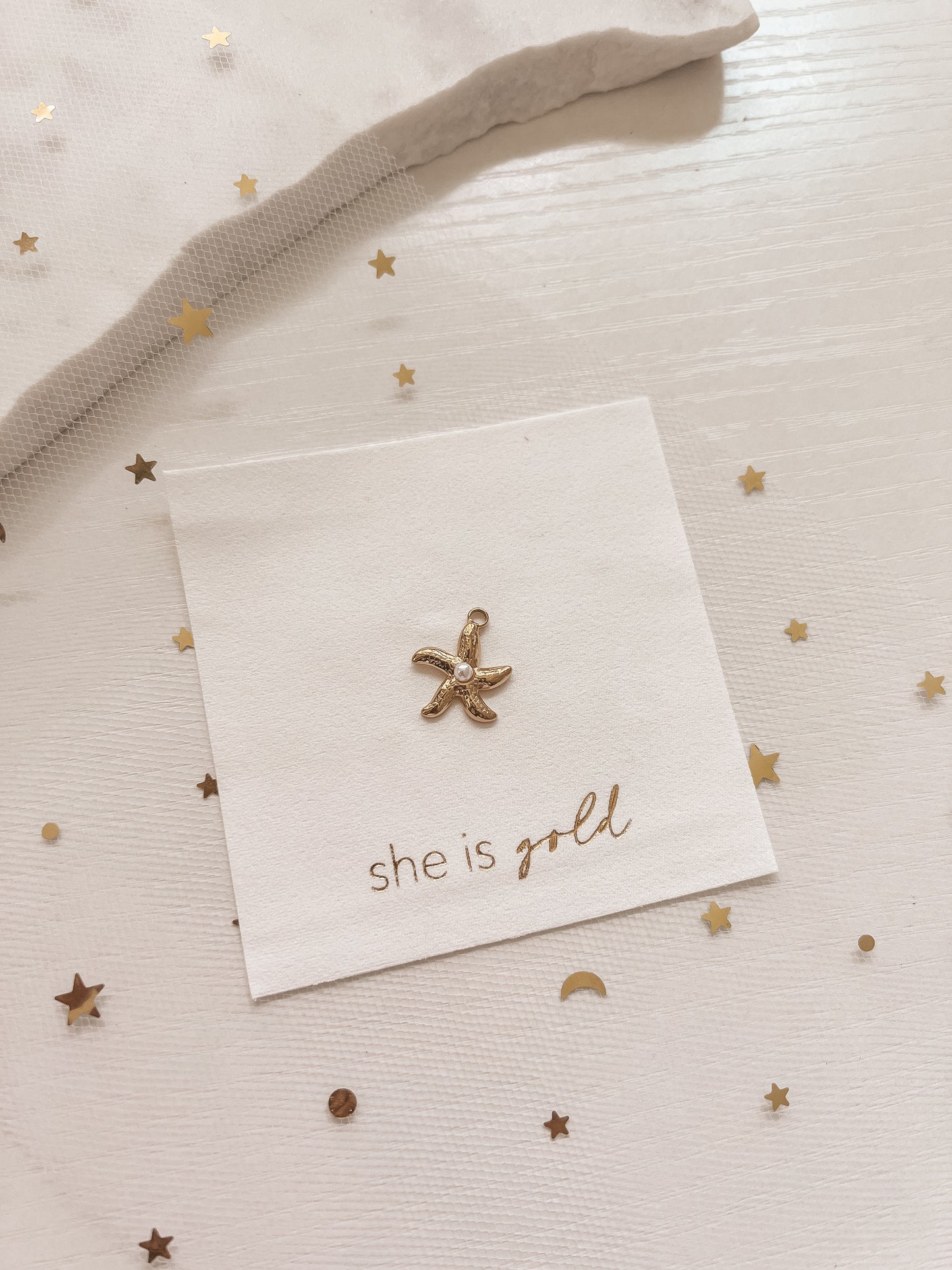 Pearly Seastar Charm