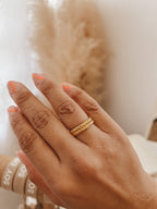 Herringbone Ring