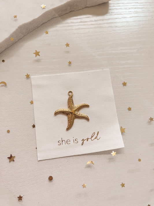 Beach Star Charm