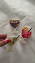 Summer Cocktail Hair Claw