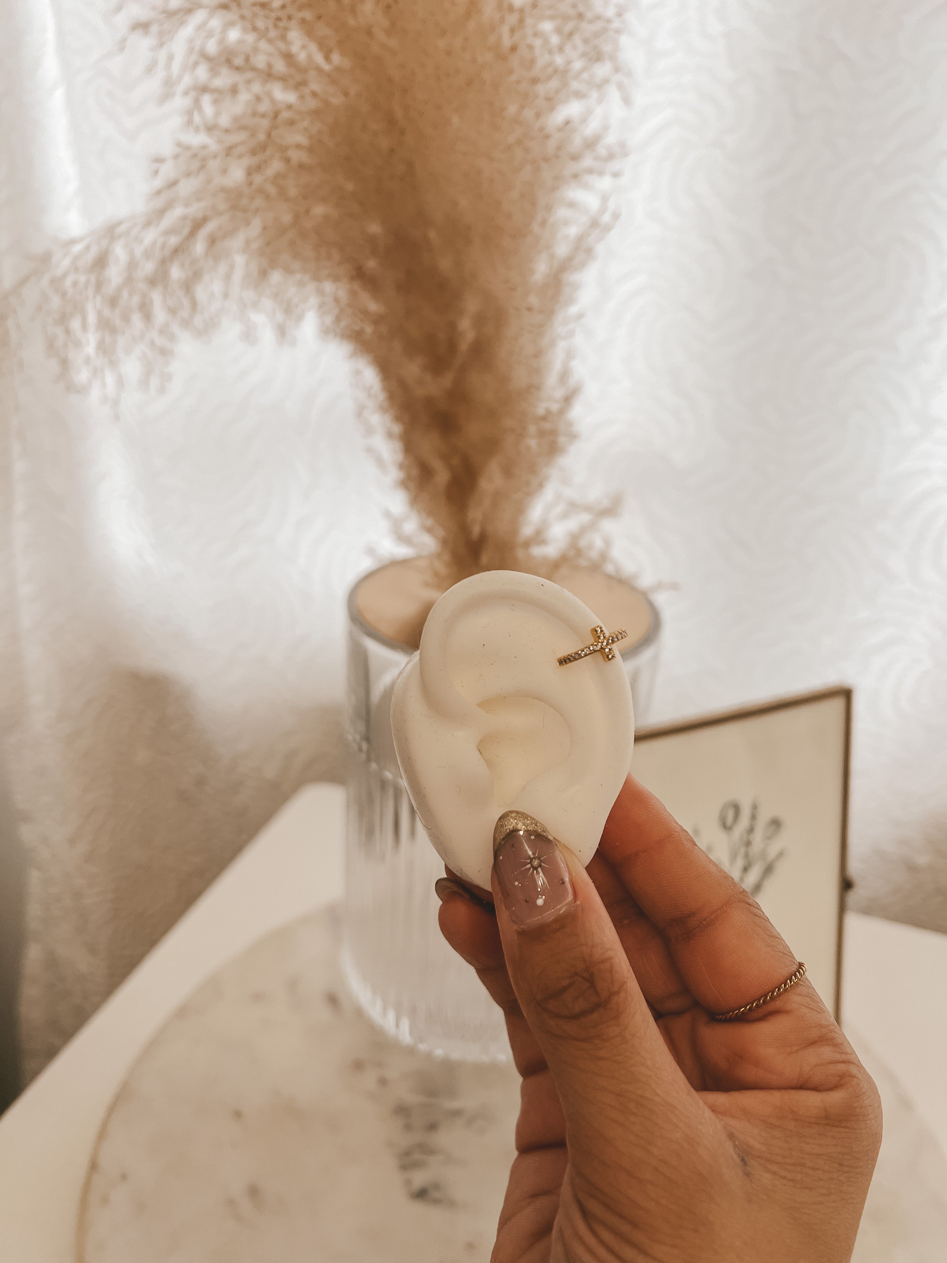 Cross Ear Cuff