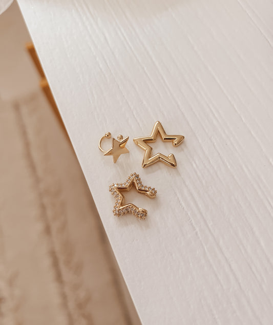 Star Ear Cuff (Sold Separately)