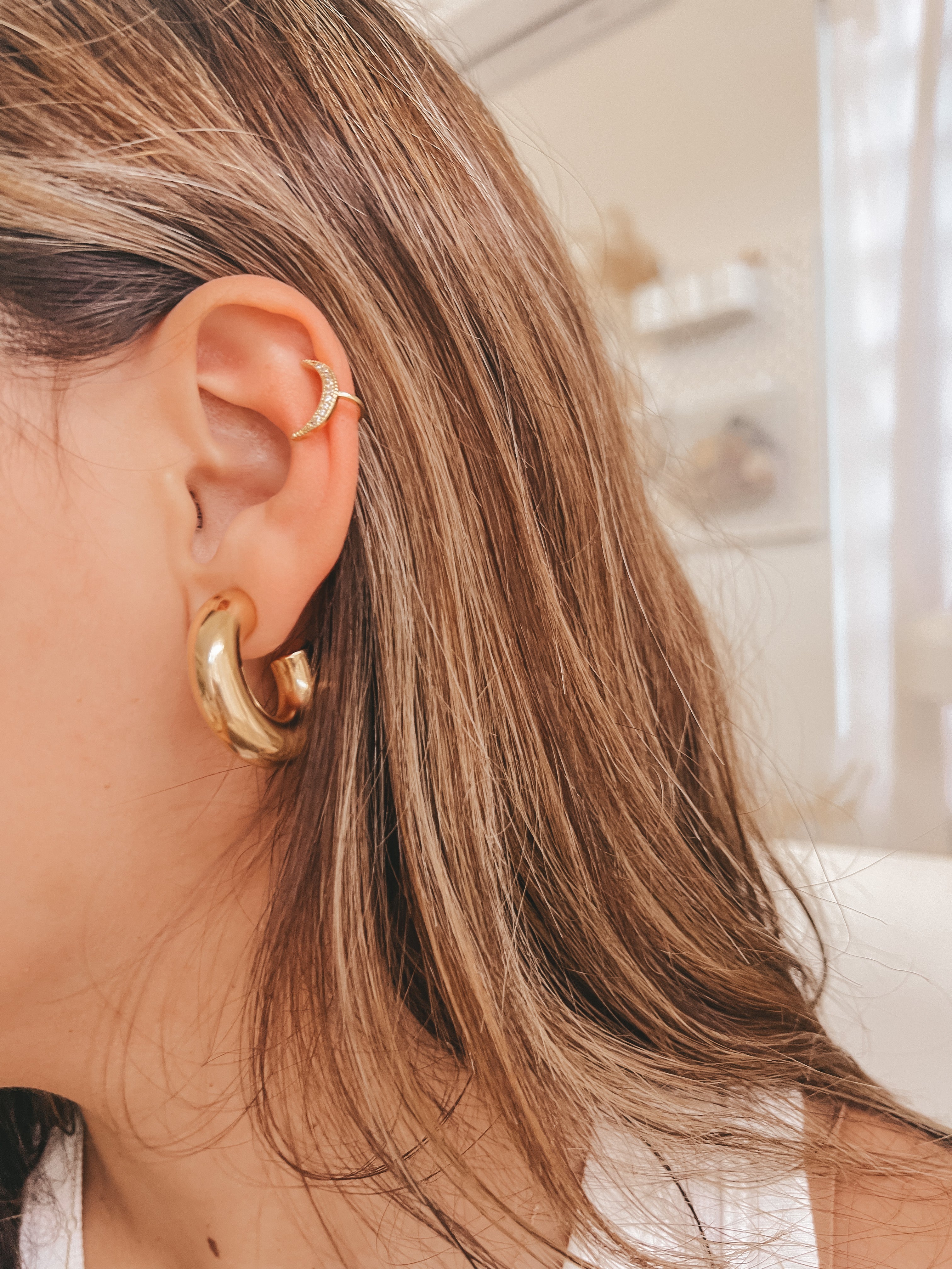 Moon Ear Cuff