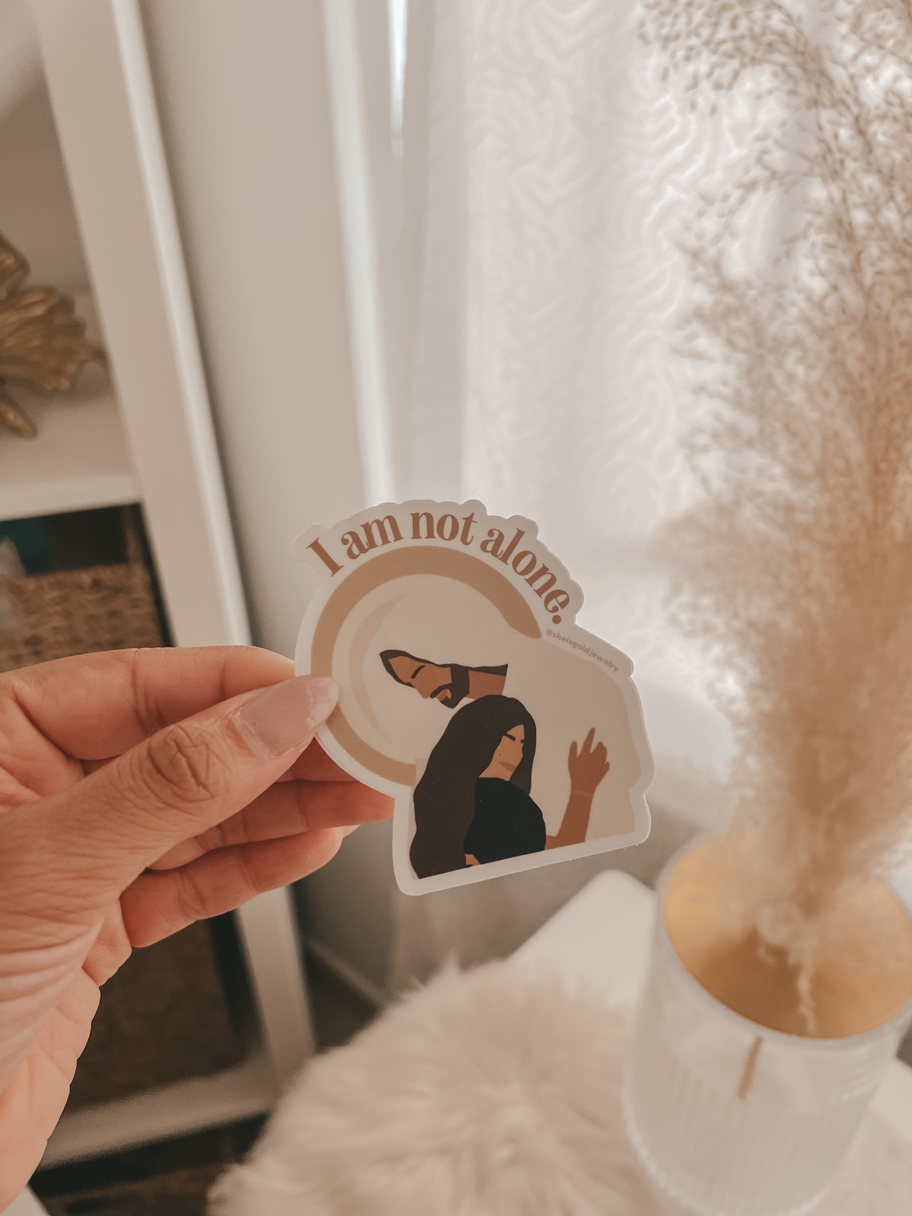 I am not alone - Sticker