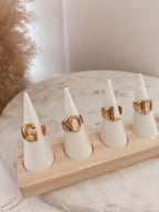 Golden Initial Ring