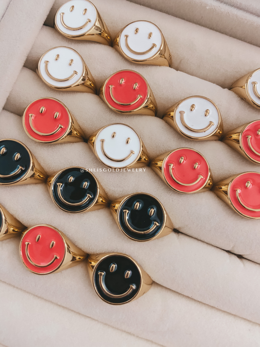 Happy Face Ring