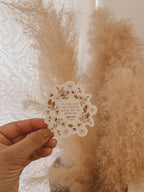 Job 11:17 - Boho Clear Pegatina