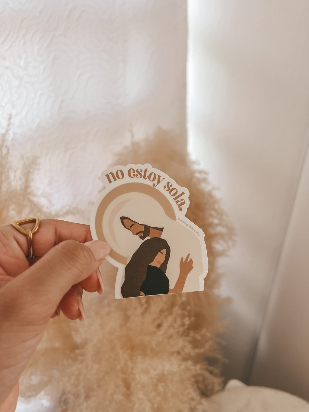 No estoy sola - Pegatina